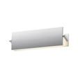 Sonneman Aileron Bright Satin Aluminum 12.25W x 4H Wall Sconce