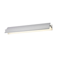 Sonneman Aileron Bright Satin Aluminum 24W x 4H Wall Sconce