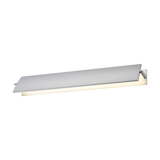Sonneman Aileron Bright Satin Aluminum 24W x 4H Wall Sconce