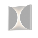 Sonneman Folds Textured Gray 8W x 8H Wall Sconce