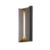 Sonneman Folds TEXTURED BRONZE 6.5W x 13.75H Wall Sconce