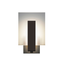 Sonneman Midtown TEXTURED BRONZE 7W x 10.75H Wall Sconce