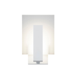 Sonneman Midtown TEXTURE WHITE 7W x 10.75H Wall Sconce