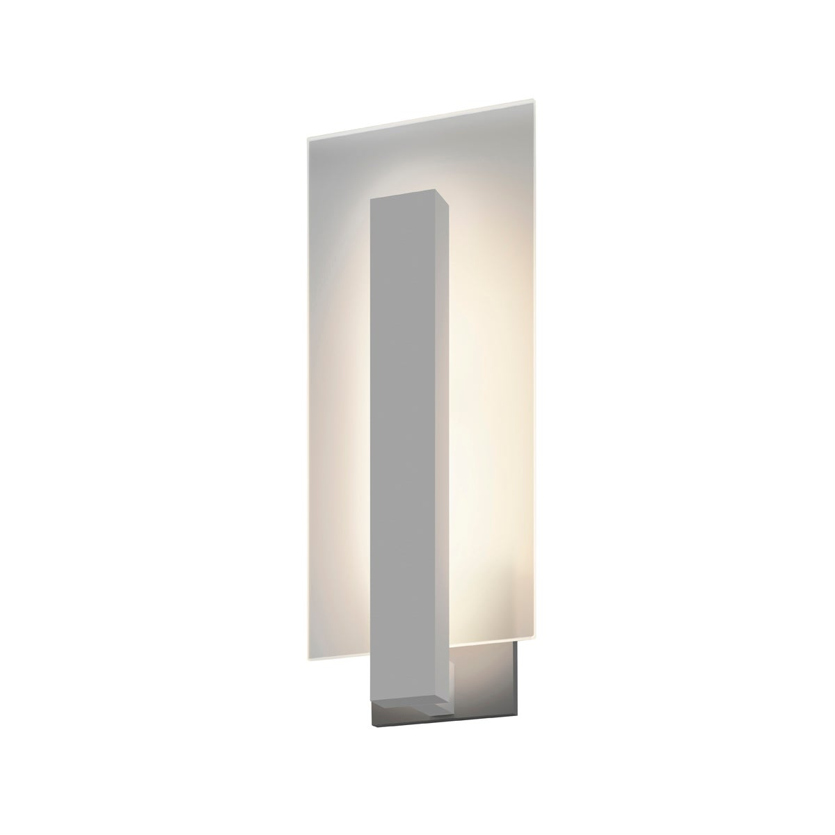Sonneman Midtown Textured Gray 7W x 18H Wall Sconce