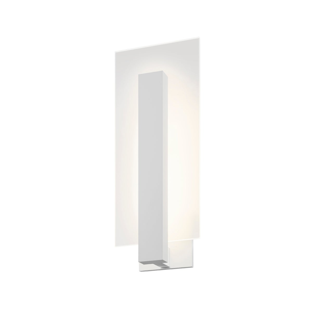 Sonneman Midtown TEXTURE WHITE 7W x 18H Wall Sconce
