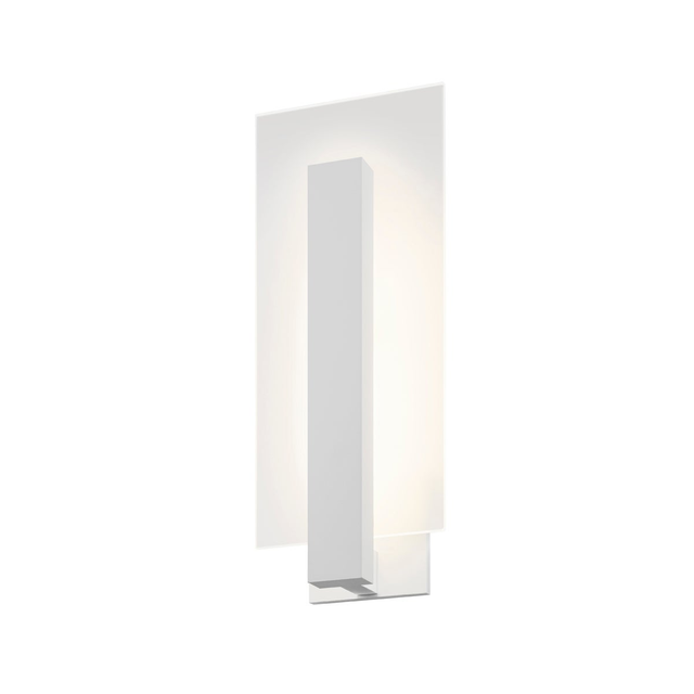 Sonneman Midtown TEXTURE WHITE 7W x 18H Wall Sconce