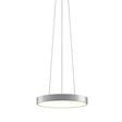Sonneman Pi Bright Satin Aluminum 16W x 2H Pendant