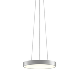 Sonneman Pi Bright Satin Aluminum 16W x 2H Pendant