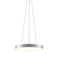 Sonneman Pi Bright Satin Aluminum 20W x 2H Pendant