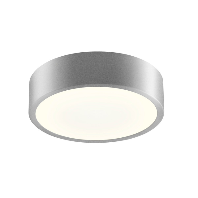 Sonneman Pi Bright Satin Aluminum 8W x 2H Semi-Flush Mount