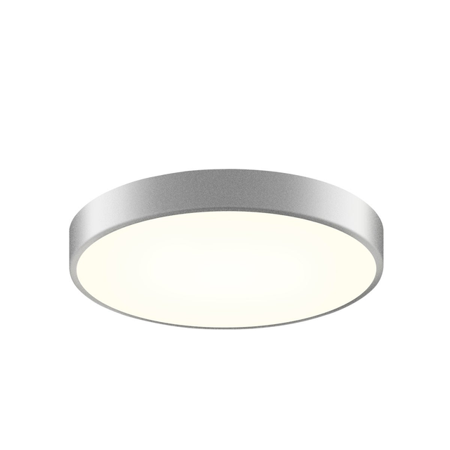 Sonneman Pi Bright Satin Aluminum 16W x 2H Semi-Flush Mount