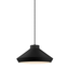 Sonneman Koma SATIN BLACK 15W x 7.25H Pendant