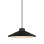 Sonneman Koma SATIN BLACK 22W x 7.75H Pendant