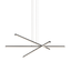 Sonneman Stix SATIN BLACK 40W x 3H Pendant