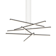 Sonneman Stix SATIN BLACK 40W x 6H Pendant