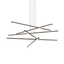 Sonneman Stix SATIN BLACK 40W x 6H Pendant