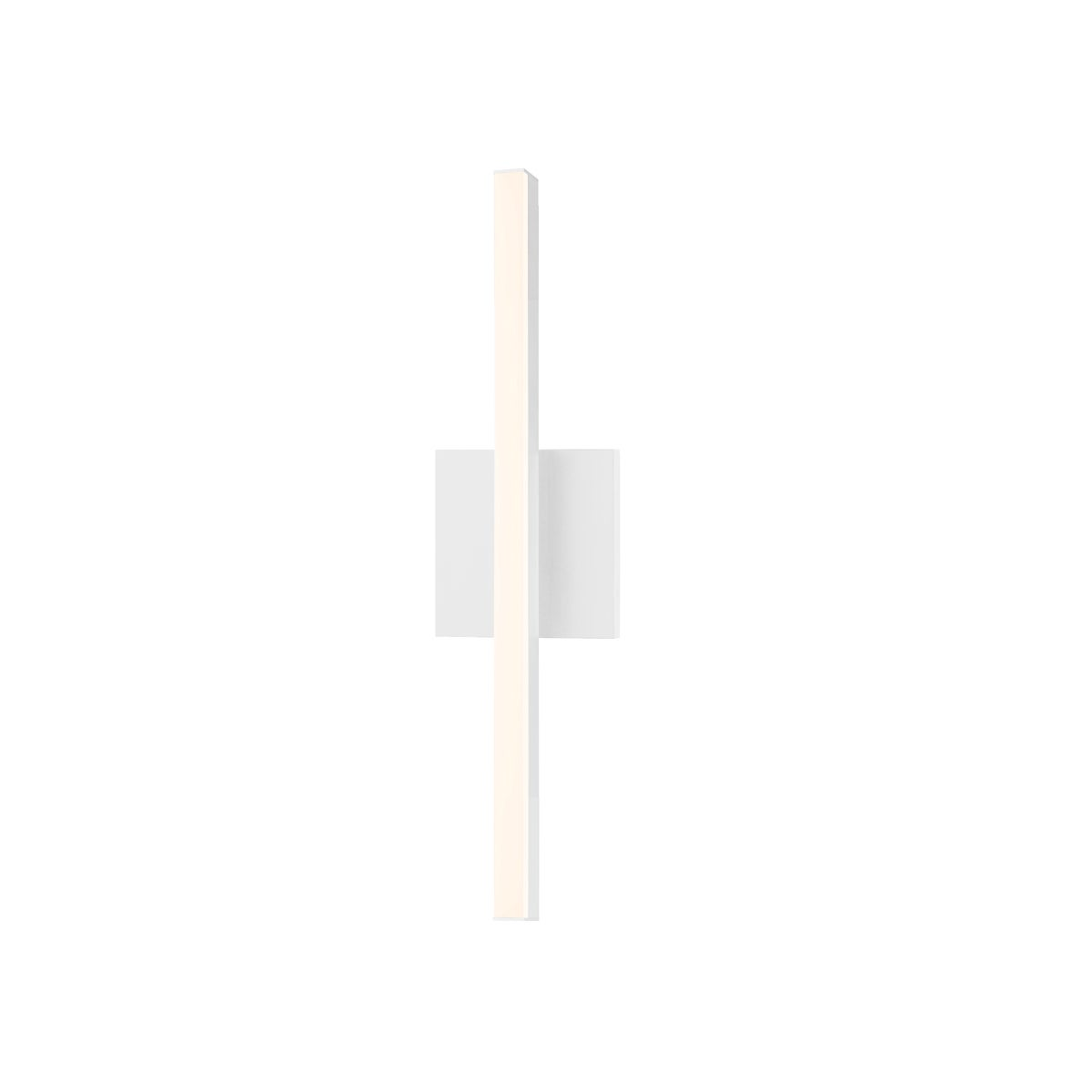 Sonneman Stix Satin White 0.75W x 17.25H Lighting