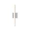 Sonneman Stix Bright Satin Aluminum 0.75W x 17.25H Lighting