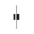 Sonneman Stix SATIN BLACK 0.75W x 17.25H Lighting
