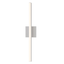 Sonneman Stix Bright Satin Aluminum 0.75W x 24.75H Lighting