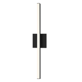 Sonneman Stix SATIN BLACK 0.75W x 24.75H Lighting
