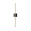 Sonneman Stix SATIN BLACK 0.75W x 32.25H Lighting