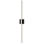 Sonneman Stix SATIN BLACK 0.75W x 40H Lighting