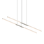 Sonneman Tik-Tak SATIN NICKEL 47.5W x 7.25L x 0.75H Pendant