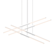Sonneman Tik-Tak Satin White 47.5W x 47.5L x 0H Pendant
