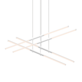 Sonneman Tik-Tak Satin White 47.5W x 47.5L x 0H Pendant