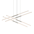 Sonneman Tik-Tak SATIN NICKEL 47.5W x 47.5L x 0H Pendant