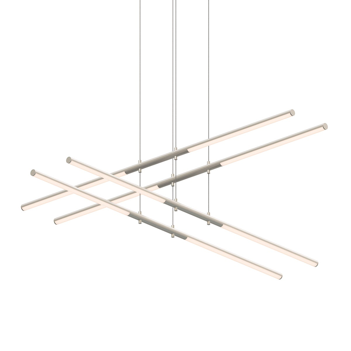 Sonneman Tik-Tak SATIN NICKEL 47.5W x 47.5L x 0H Pendant