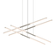 Sonneman Tik-Tak SATIN NICKEL 47.5W x 47.5L x 0H Pendant