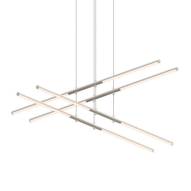 Sonneman Tik-Tak SATIN NICKEL 47.5W x 47.5L x 0H Pendant