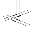 Sonneman Tik-Tak SATIN BLACK 47.5W x 47.5L x 0H Pendant