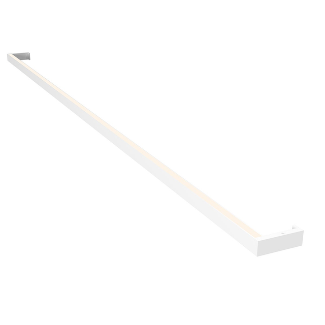 Sonneman Thin-Line Bright Satin Aluminum 72W x 1H Wall Sconce