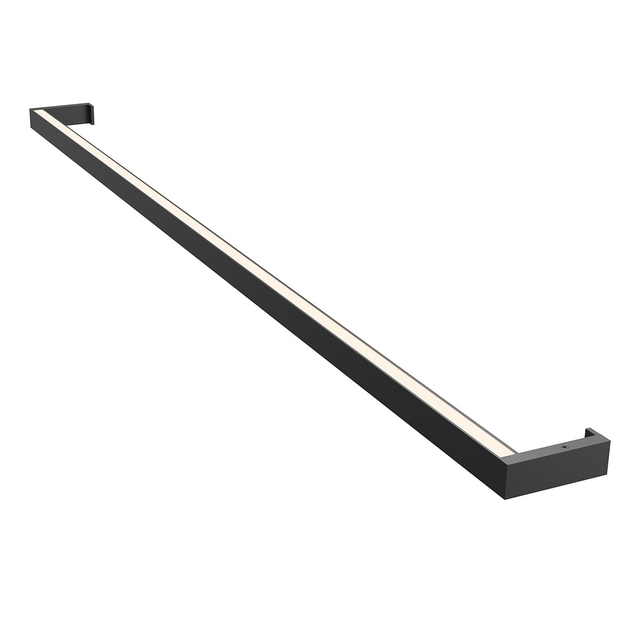 Sonneman Thin-Line SATIN BLACK 48W x 1H Wall Sconce