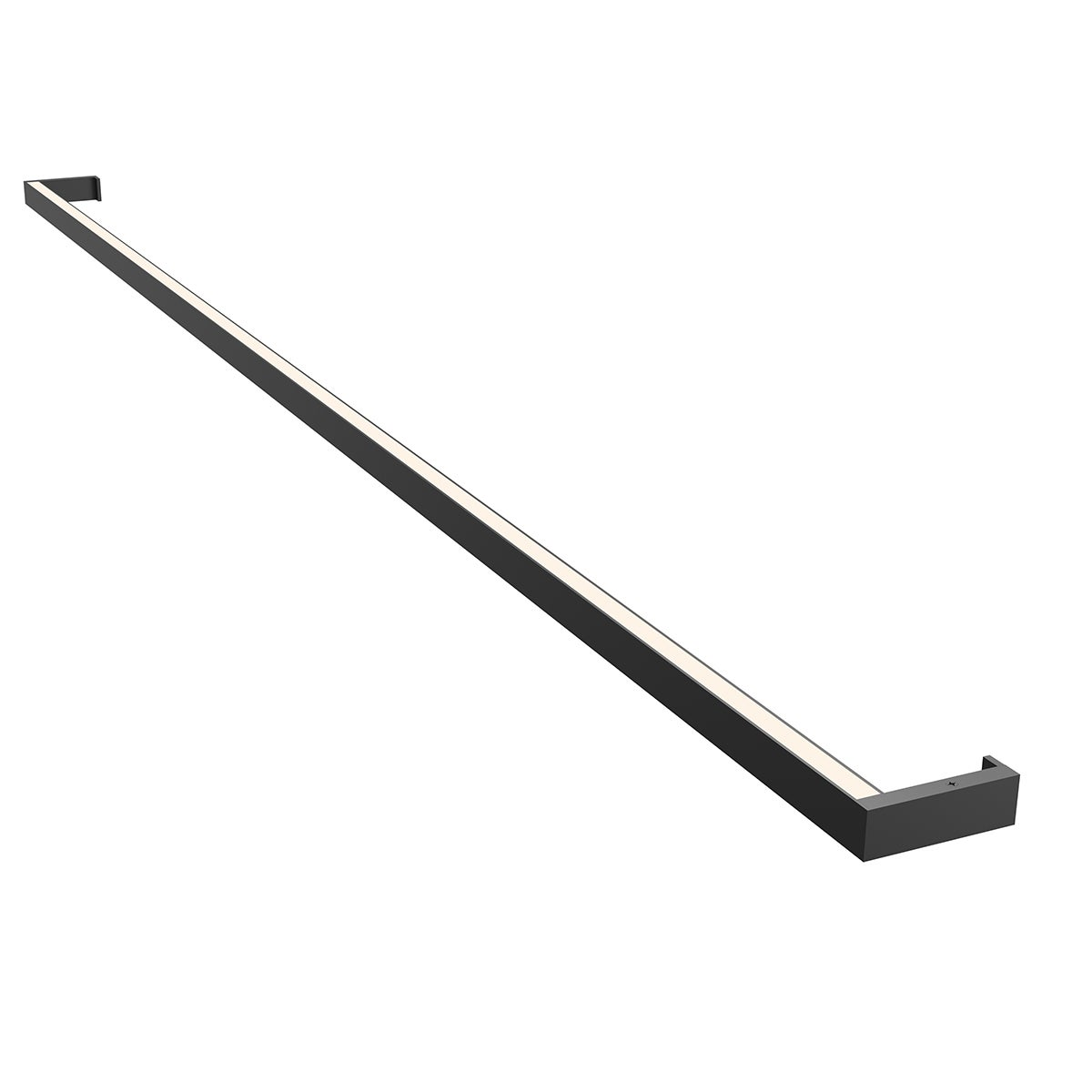 Sonneman Thin-Line SATIN BLACK 72W x 1H Wall Sconce