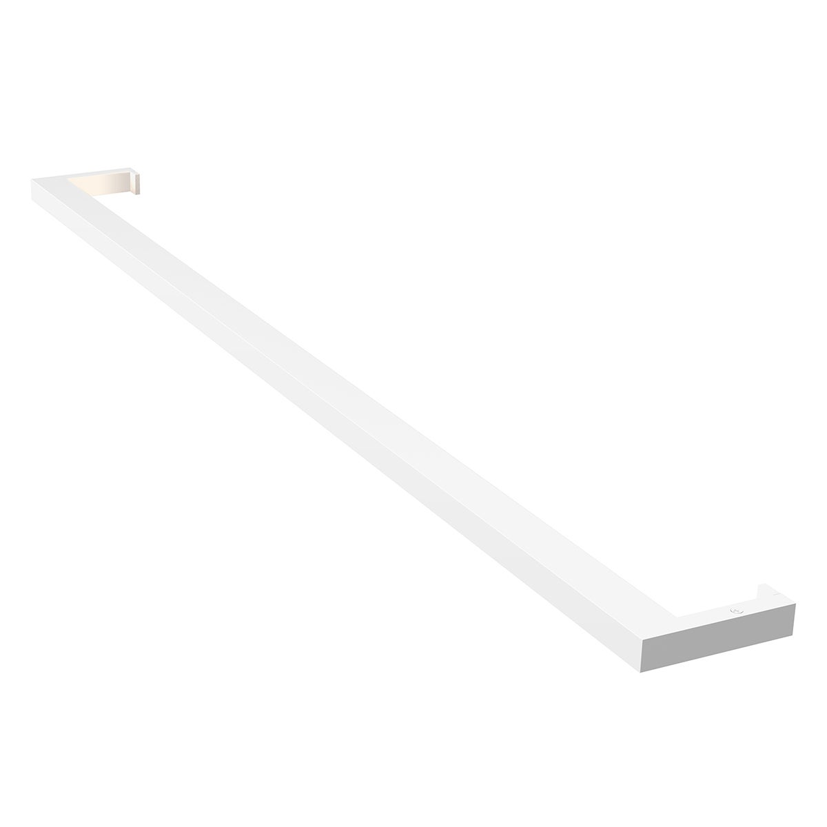 Sonneman Thin-Line Satin White 36W x 0.75H Wall Sconce