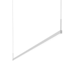 Sonneman Thin-Line Satin White 72W x 0.75L x 5H Pendant