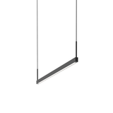 Sonneman Thin-Line SATIN BLACK 36W x 0.75L x 5H Pendant
