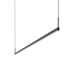 Sonneman Thin-Line SATIN BLACK 72W x 0.75L x 5H Pendant