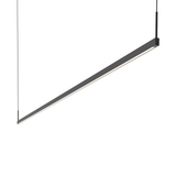 Sonneman Thin-Line SATIN BLACK 96W x 0.75L x 5H Pendant