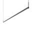 Sonneman Thin-Line SATIN BLACK 96W x 0.75L x 5H Pendant