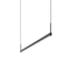 Sonneman Thin-Line SATIN BLACK 48W x 1H Pendant