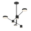 Sonneman Counterpoint SATIN BLACK 45W x 10H Pendant