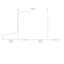 Sonneman Counterpoint Satin White 42W x 4L x 3H Pendant
