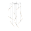 Sonneman Ballet Bright Satin Aluminum 21.25W x 3.25H Pendant