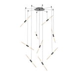 Sonneman Ballet SATIN BLACK 21.25W x 3.25H Pendant