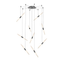 Sonneman Ballet SATIN BLACK 21.25W x 3.25H Pendant